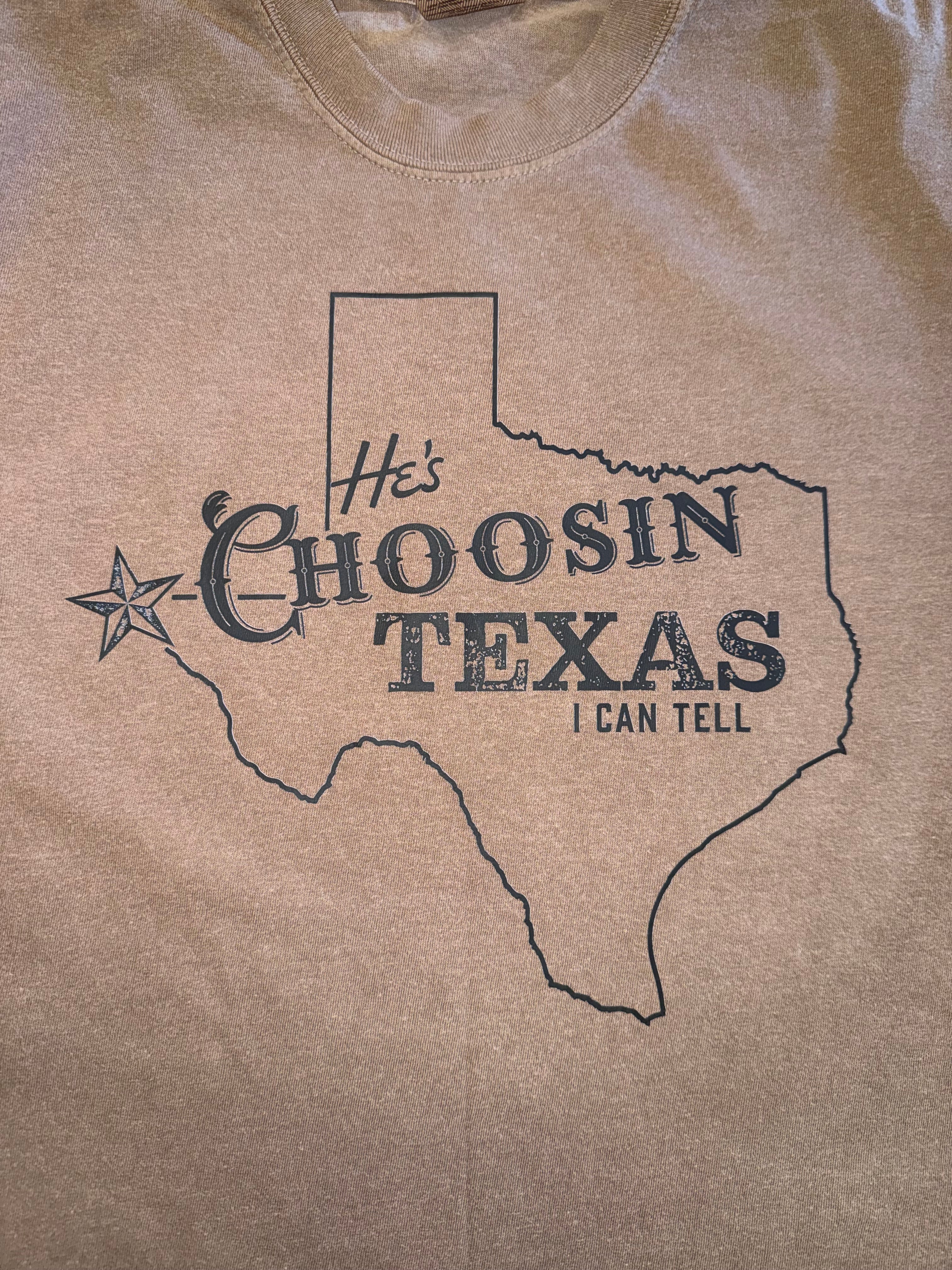 Choosin’ Texas Mens Tee