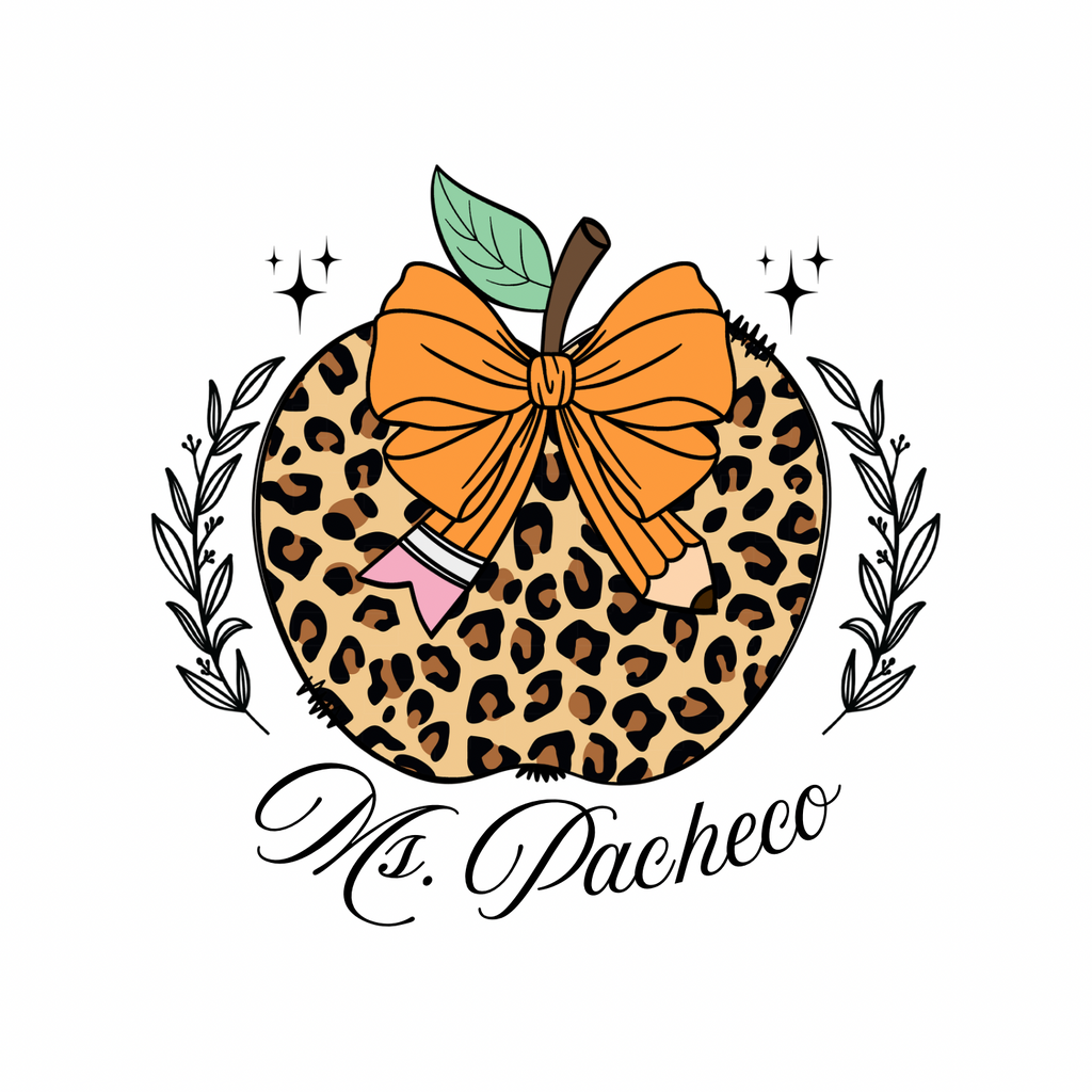 Chic Apple Teacher Tee