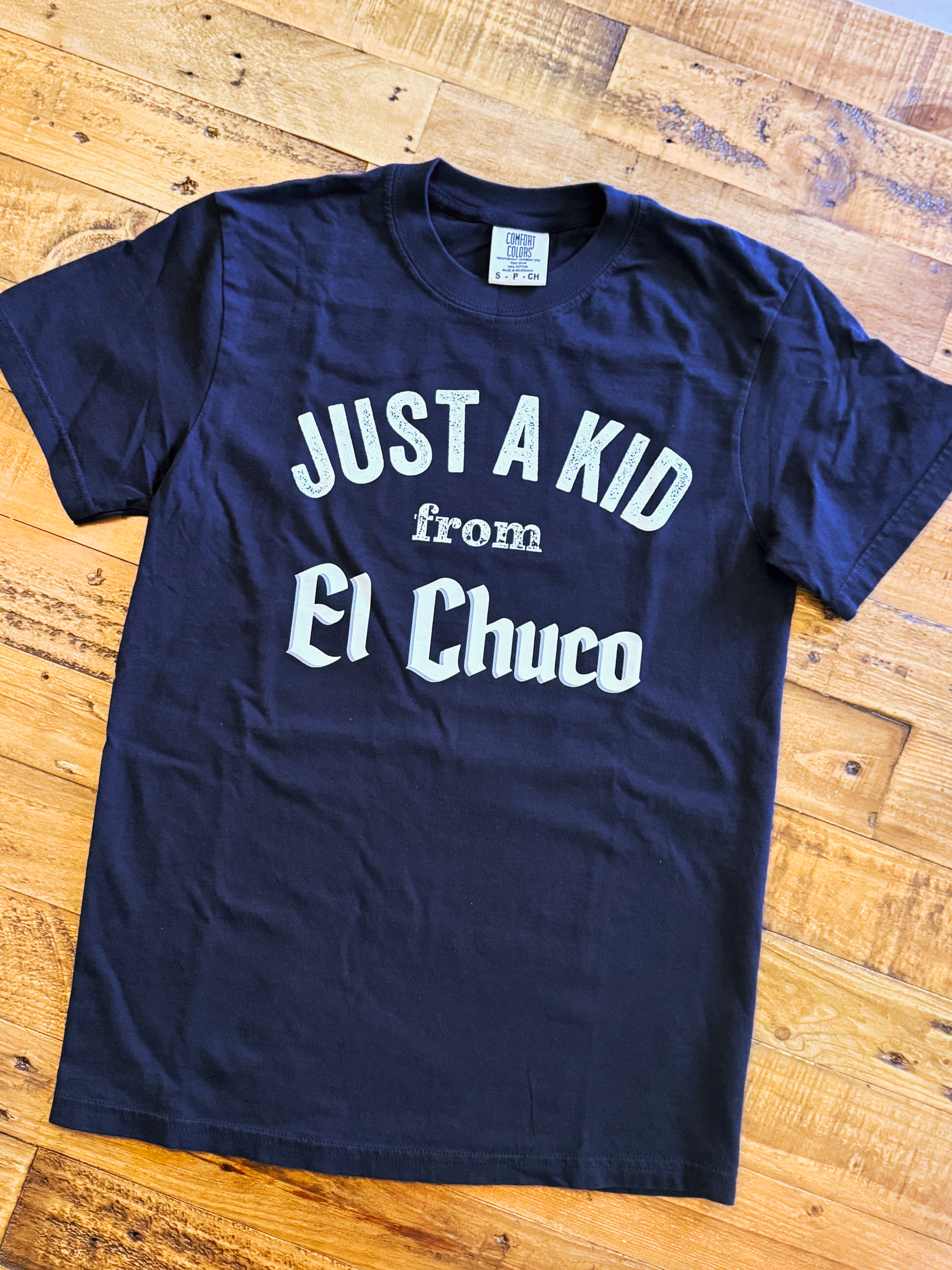 Just a Kid from El Chuco Tee - Black